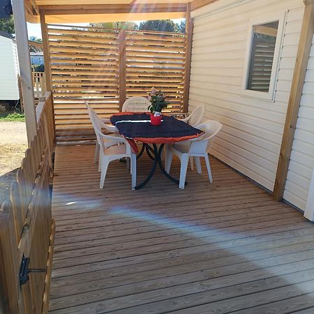 Mobil Home Lucky Climatise Camping Novela Port La Nouvelle Exterior foto